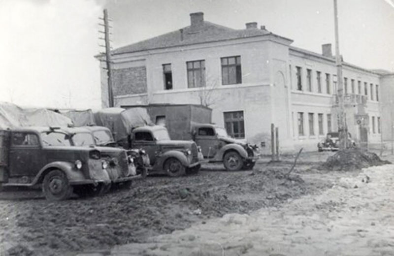 1942 год. Оккупация. Штаб германской армии