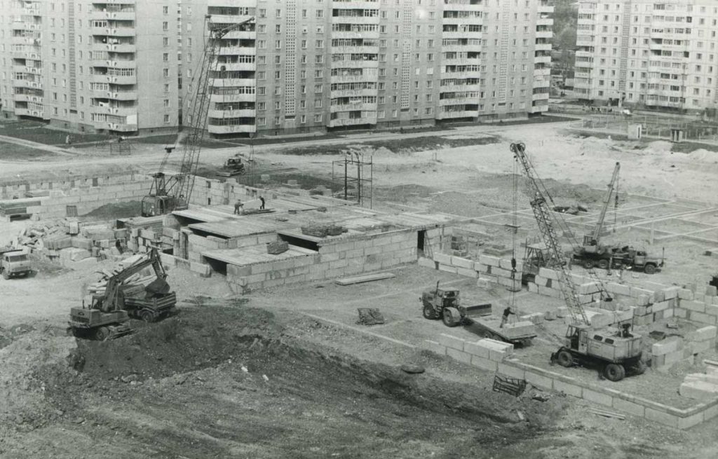 Рыбница. Строительство ул. Вальченко